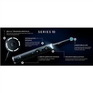 Braun Oral-B iO 10, white - Electric toothbrush