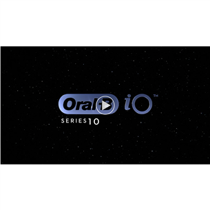 Braun Oral-B iO 10, juodas - Elektrinis dantų šepetėlis