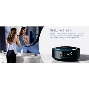 Braun Oral-B iO 10, juodas - Elektrinis dantų šepetėlis