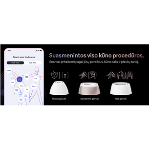 Braun IPL Skin i-Expert Pro 7 PL7147, baltas/aukso spalvos - Fotoepiliatorius