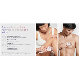 Braun IPL Skin i-Expert Pro 7 PL7147, white/golden - IPL hair removal device