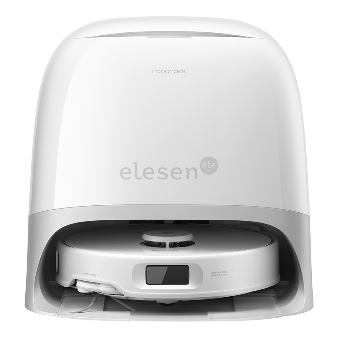 Roborock QRevo Curv 5A1, wet & dry, white - Robot vacuum cleaner