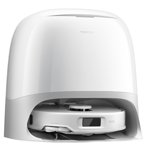 Roborock QRevo Curv 5A1, wet & dry, white - Robot vacuum cleaner