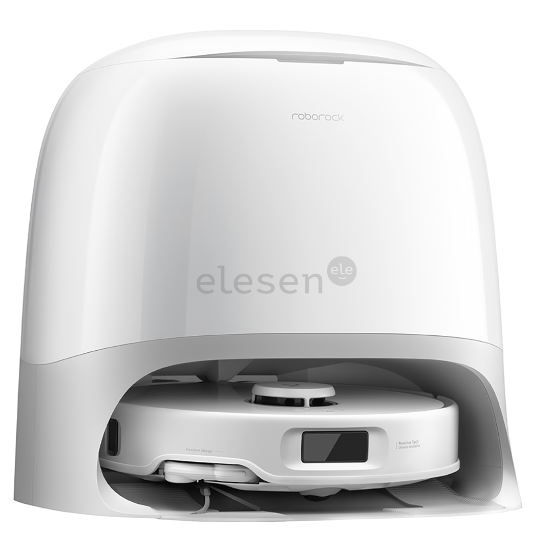 Roborock QRevo Curv 5A1, wet & dry, white - Robot vacuum cleaner