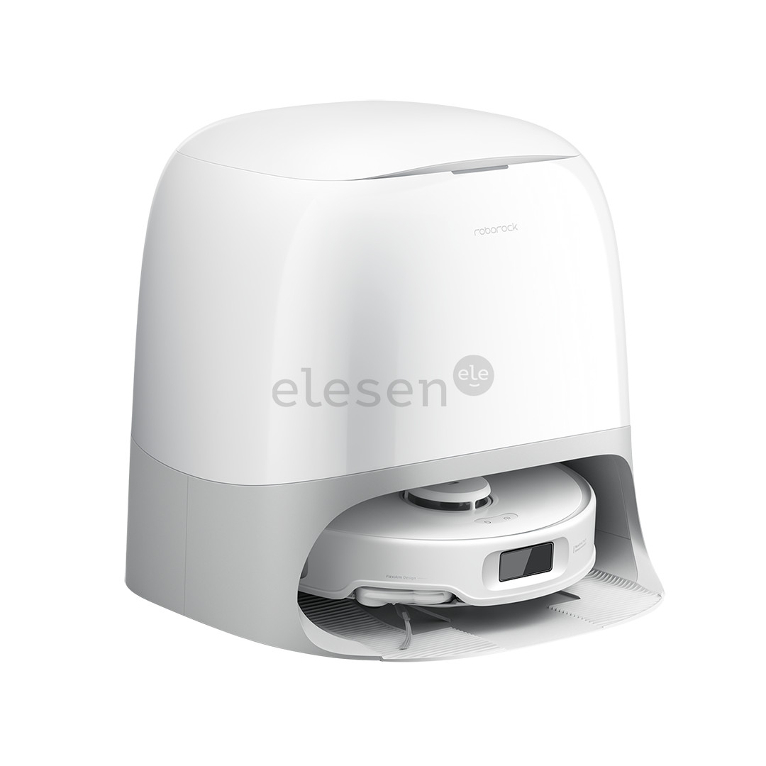 Roborock QRevo Curv 5A1, сухая и влажная уборка, белый - Робот-пылесос