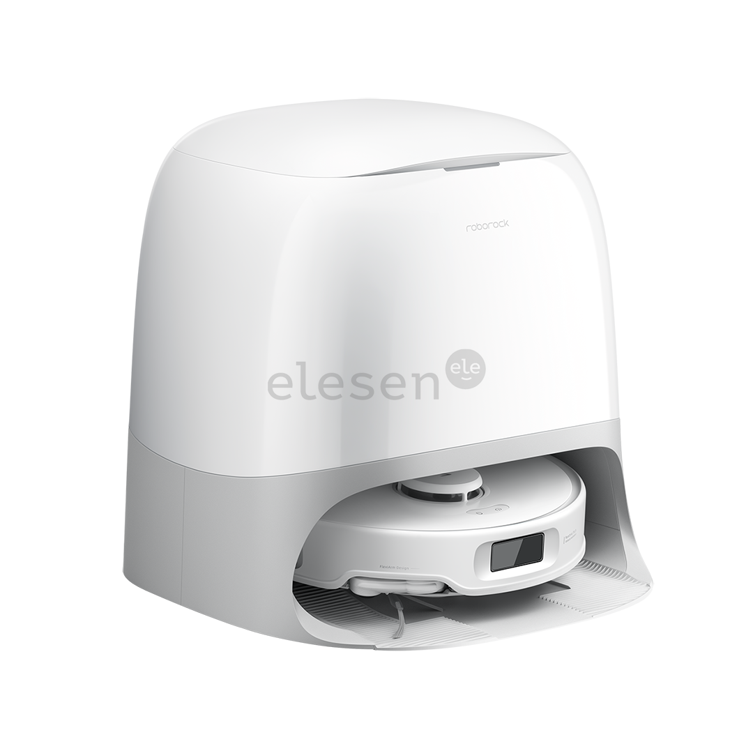 Roborock QRevo Curv 5A1, wet & dry, white - Robot vacuum cleaner