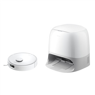 Roborock QRevo Curv 5A1, сухая и влажная уборка, белый - Робот-пылесос