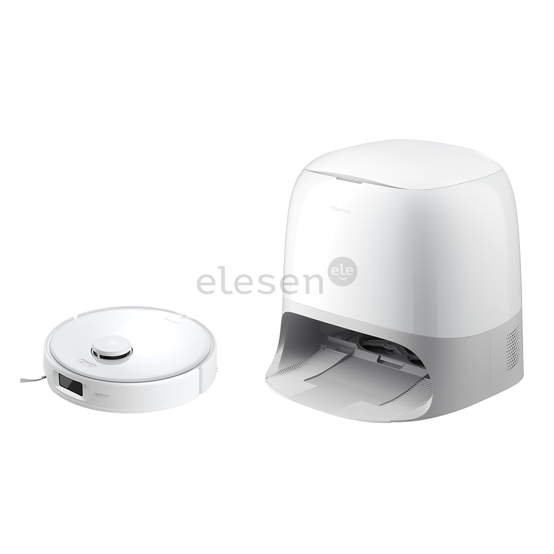 Roborock QRevo Curv 5A1, wet & dry, white - Robot vacuum cleaner