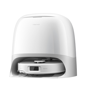 Roborock QRevo Curv 5A1, wet & dry, white - Robot vacuum cleaner