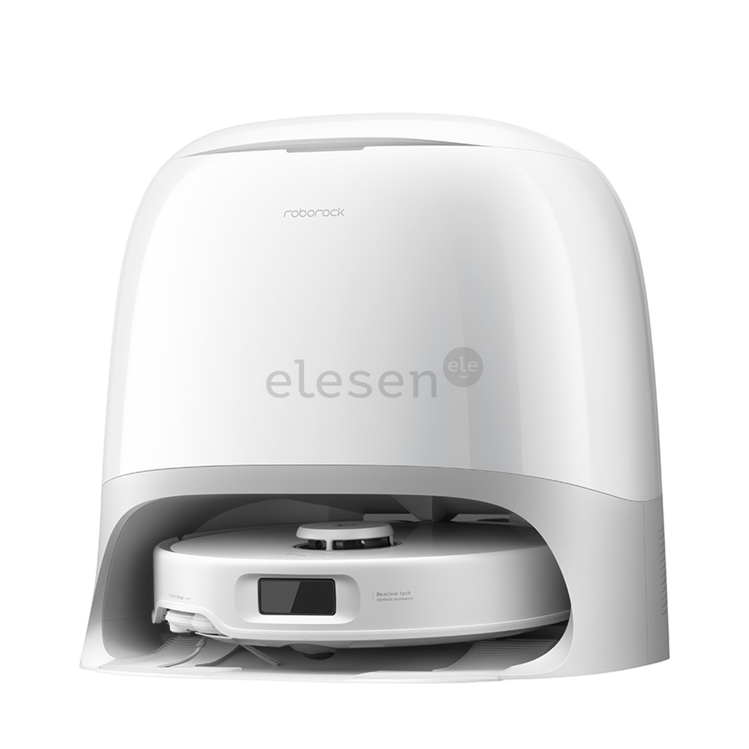 Roborock QRevo Curv 5A1, сухая и влажная уборка, белый - Робот-пылесос