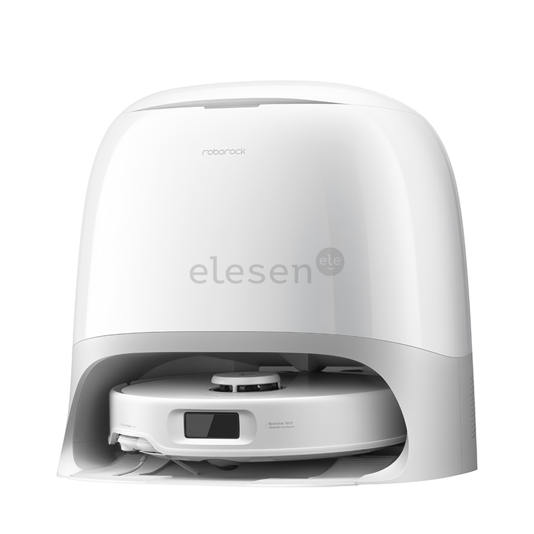 Roborock QRevo Curv 5A1, wet & dry, white - Robot vacuum cleaner