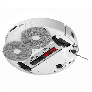 Roborock QRevo Curv 5A1, сухая и влажная уборка, белый - Робот-пылесос