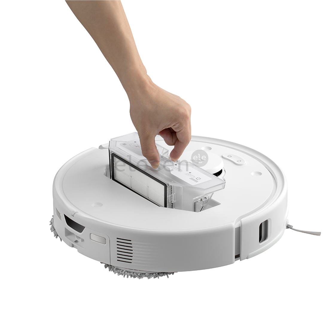 Roborock QRevo Curv 5A1, wet & dry, white - Robot vacuum cleaner
