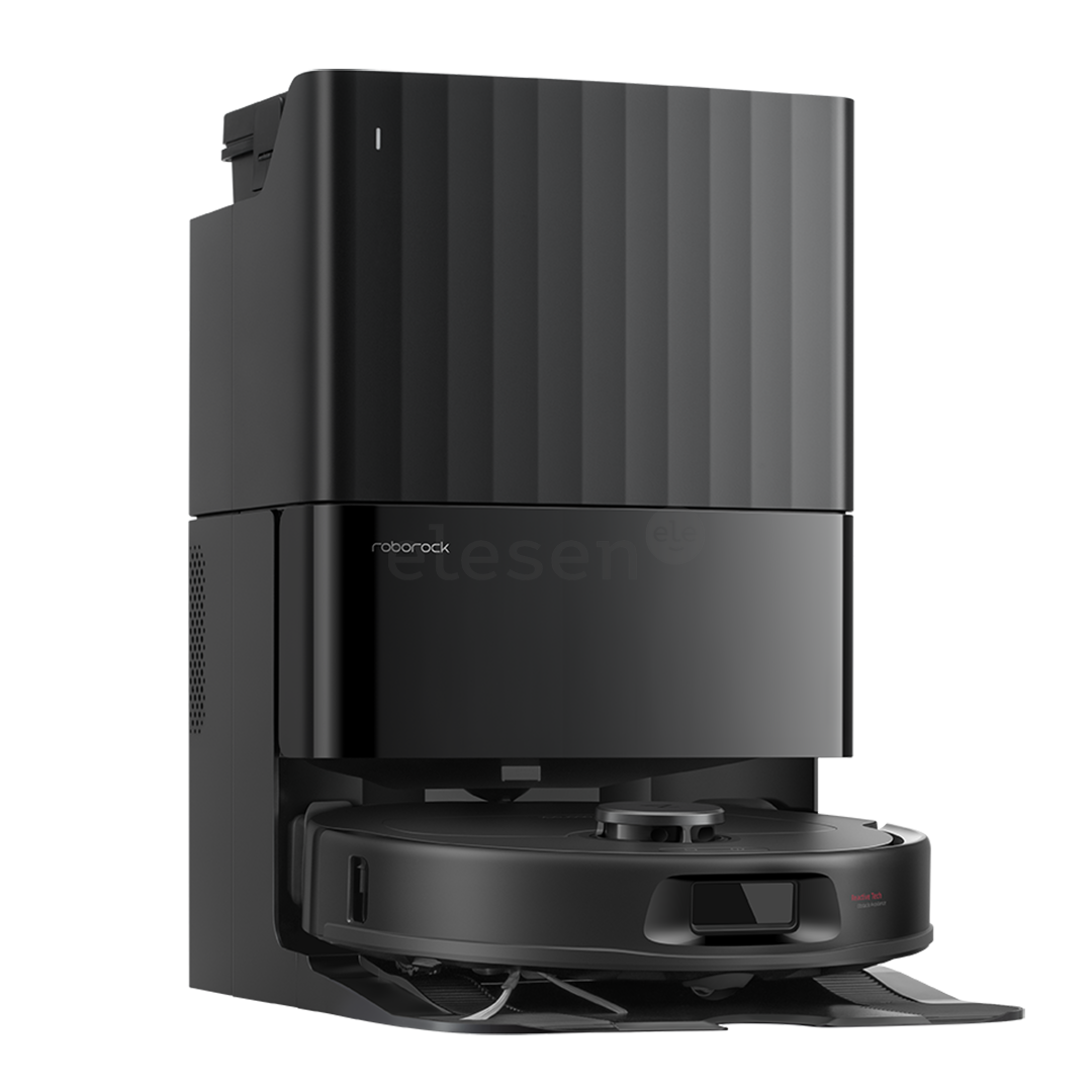 Roborock QR798, wet & dry, black - Robot vacuum cleaner