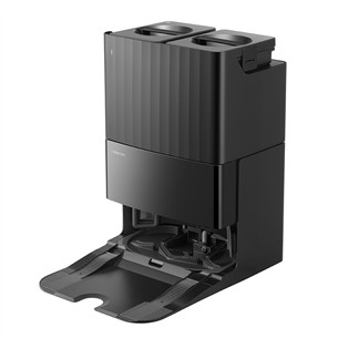 Roborock QR798, wet & dry, black - Robot vacuum cleaner