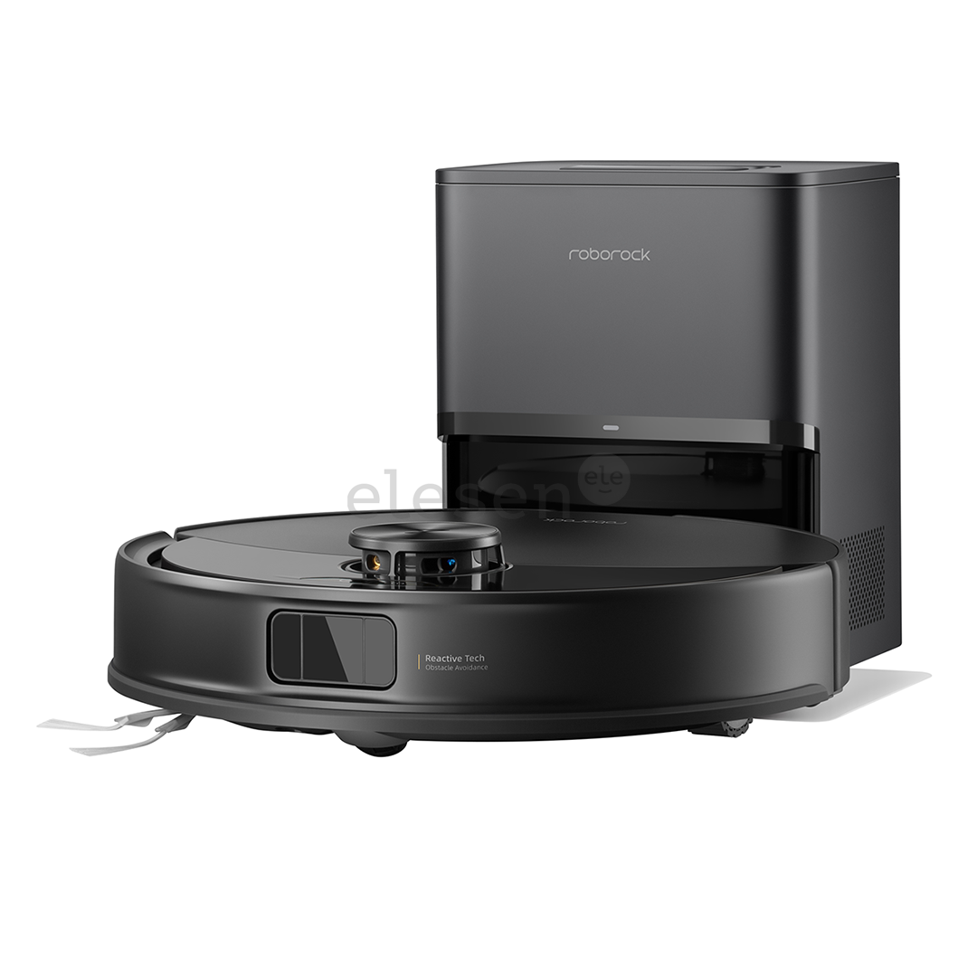 Roborock Q10VF+, wet & dry, black - Robot vacuum cleaner