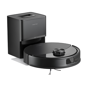 Roborock Q10VF+, wet & dry, black - Robot vacuum cleaner