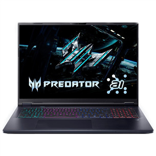 Acer Predator Helios Neo 18, 18'', WQXGA, 240 Hz, Ultra 7, 32 GB, 1 TB, RTX 5070, ENG, juodas - Nešiojamasis kompiuteris NH.QVEEL.001