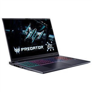 Acer Predator Helios Neo 18, 18'', WQXGA, 240 Hz, Ultra 9, 32 GB, 1 TB, RTX 5070 Ti, ENG, juodas - Nešiojamasis kompiuteris