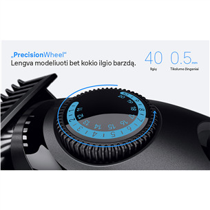 Braun Beard Trimmer Series 3, black - Beard trimmer