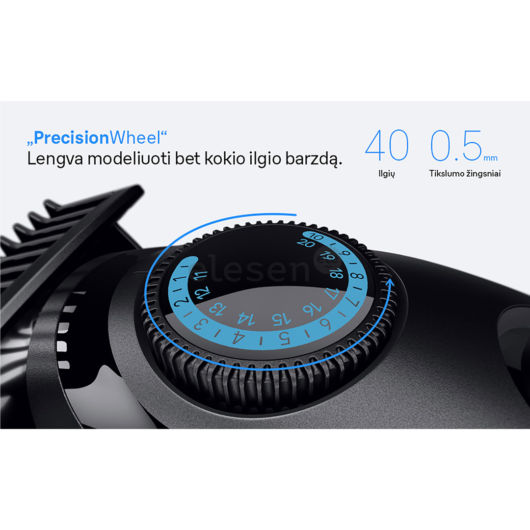 Braun Beard Trimmer Series 3, black - Beard trimmer