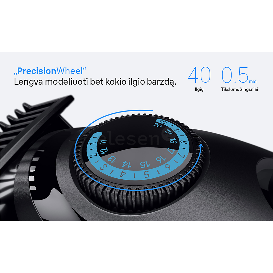 Braun Beard Trimmer Series 3, черный - Триммер для бороды