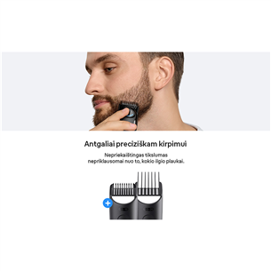 Braun Beard Trimmer Series 3, черный - Триммер для бороды