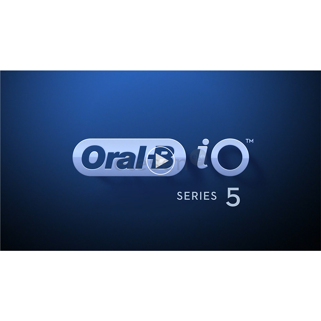 Braun Oral-B iO5, baltas - Elektrinis dantų šepetėlis