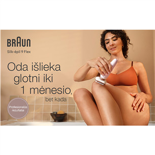 Braun Silk epil 9 Flex, white - Epilator