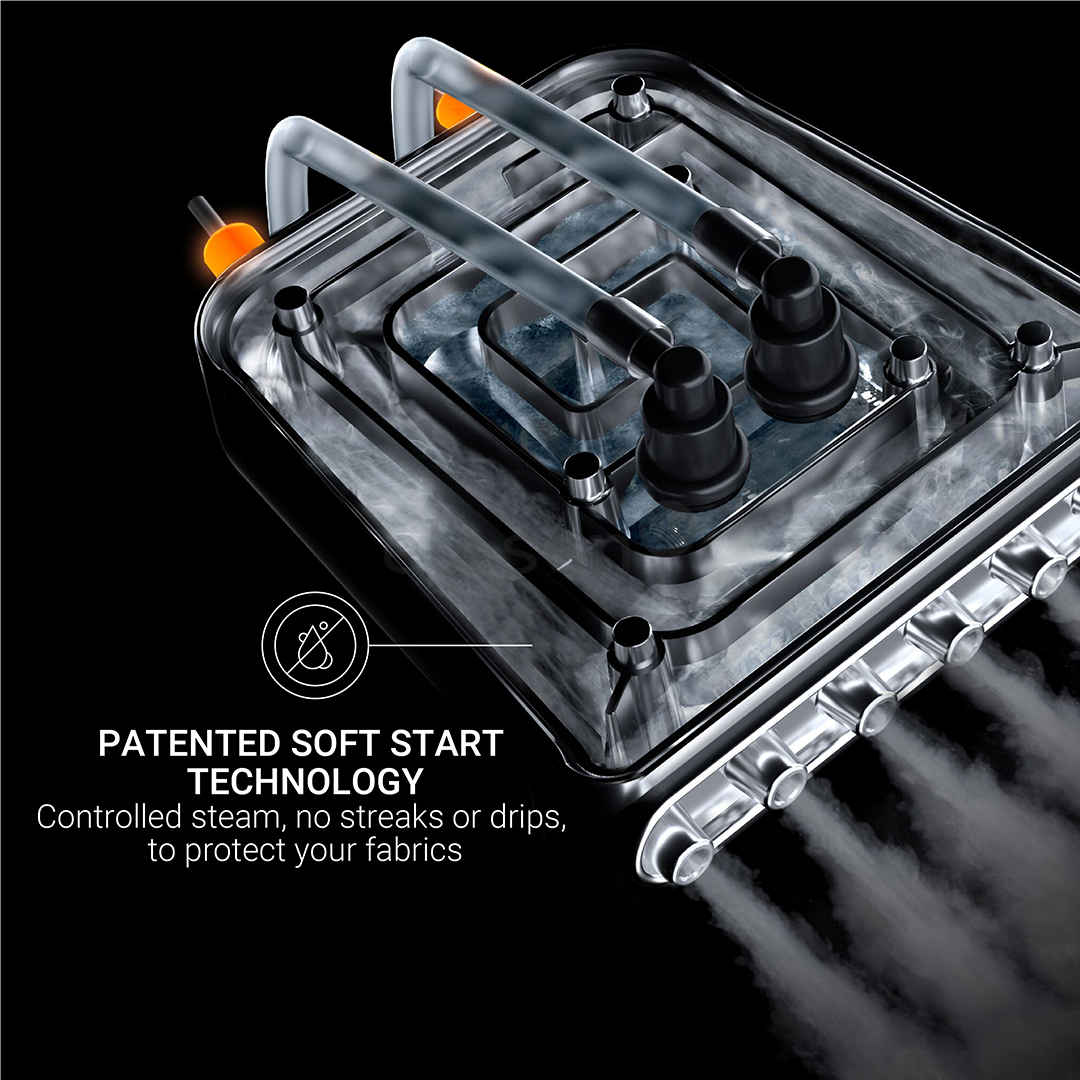 SteamOne Simon XL 2, 2000 W, juodas - Garinis lygintuvas