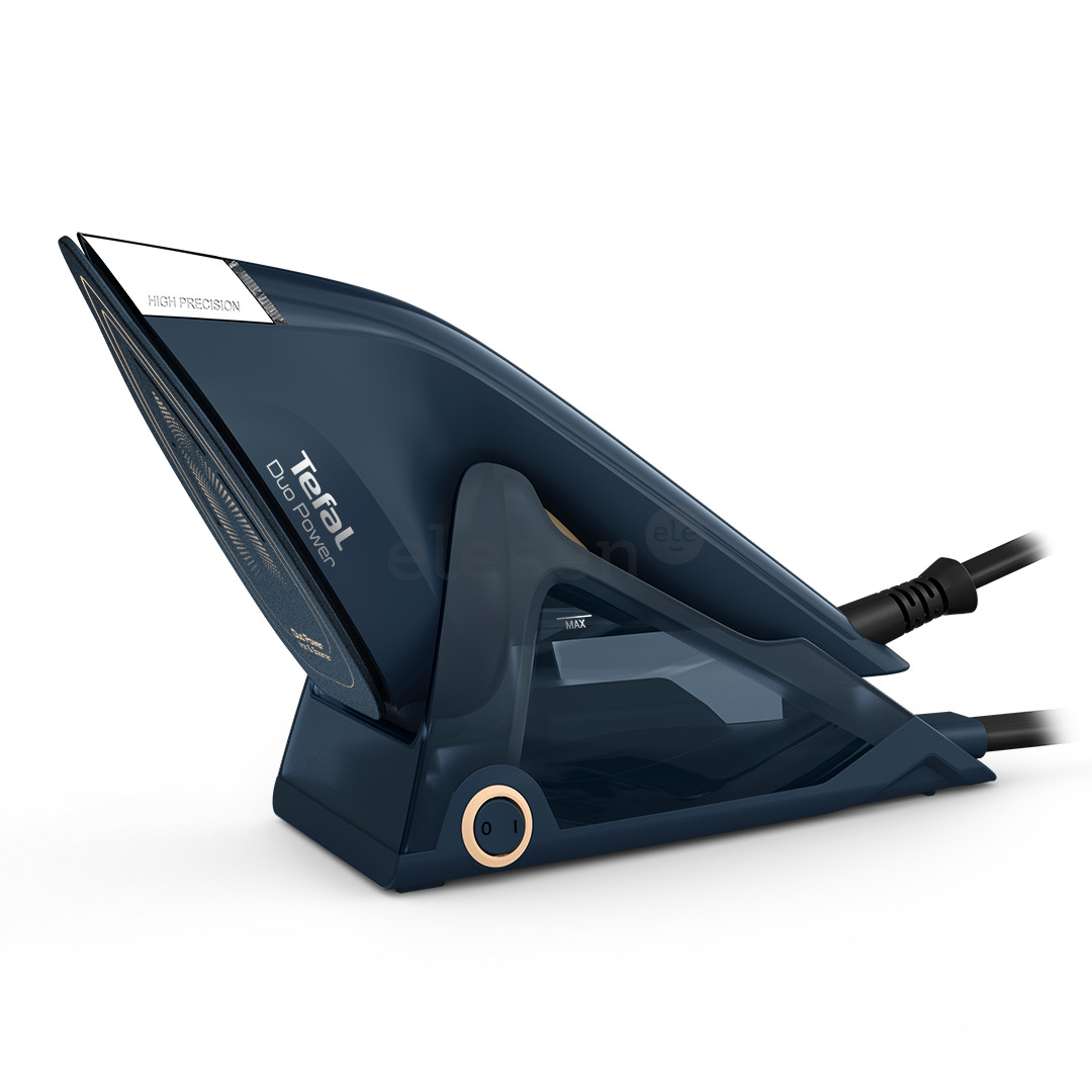 Tefal Duo Power, 2-in-1, 1700 W, tamsiai mėlynas - Garinis lygintuvas