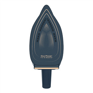 Tefal Duo Power, 2-in-1, 1700 W, tamsiai mėlynas - Garinis lygintuvas