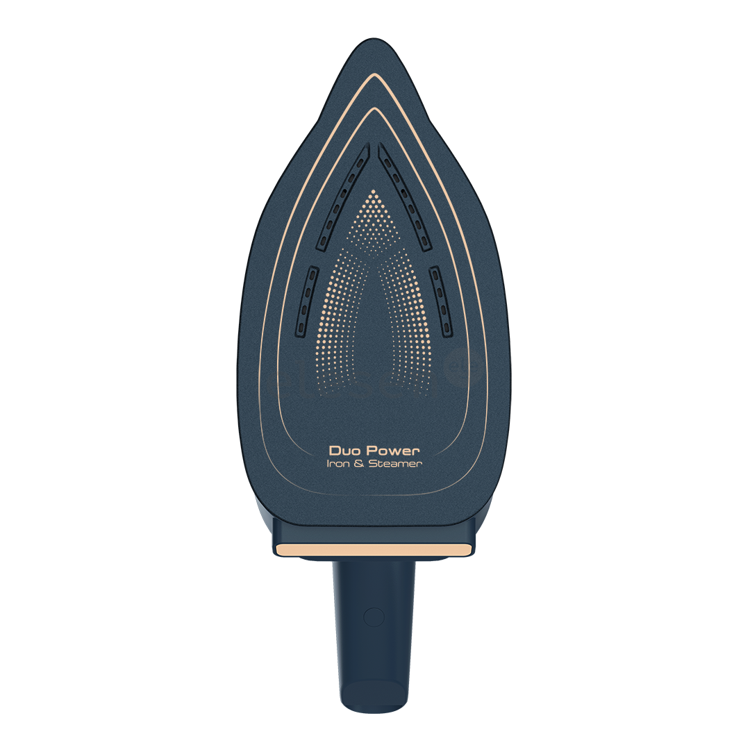 Tefal Duo Power, 2-in-1, 1700 W, tamsiai mėlynas - Garinis lygintuvas