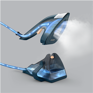 Tefal Duo Power, 2-in-1, 1700 W, tamsiai mėlynas - Garinis lygintuvas