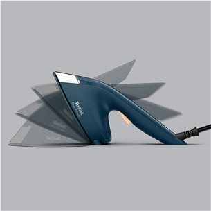 Tefal Duo Power, 2-in-1, 1700 W, tamsiai mėlynas - Garinis lygintuvas