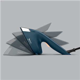 Tefal Duo Power, 2-in-1, 1700 W, tamsiai mėlynas - Garinis lygintuvas