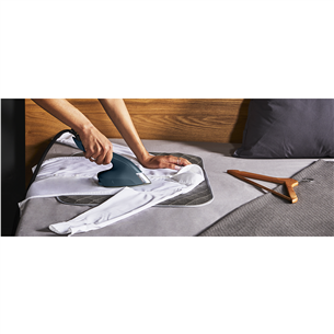 Tefal Duo Power, 2-in-1, 1700 W, tamsiai mėlynas - Garinis lygintuvas