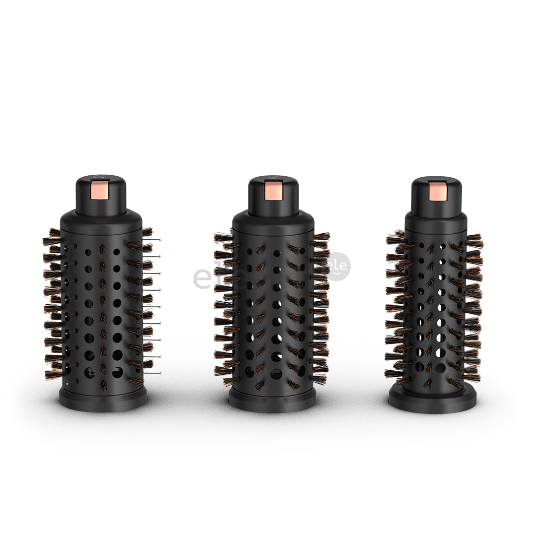 Rowenta Ultimate Experience Virtuose, juodos/vario spalvos - Plaukų formavimo šukos