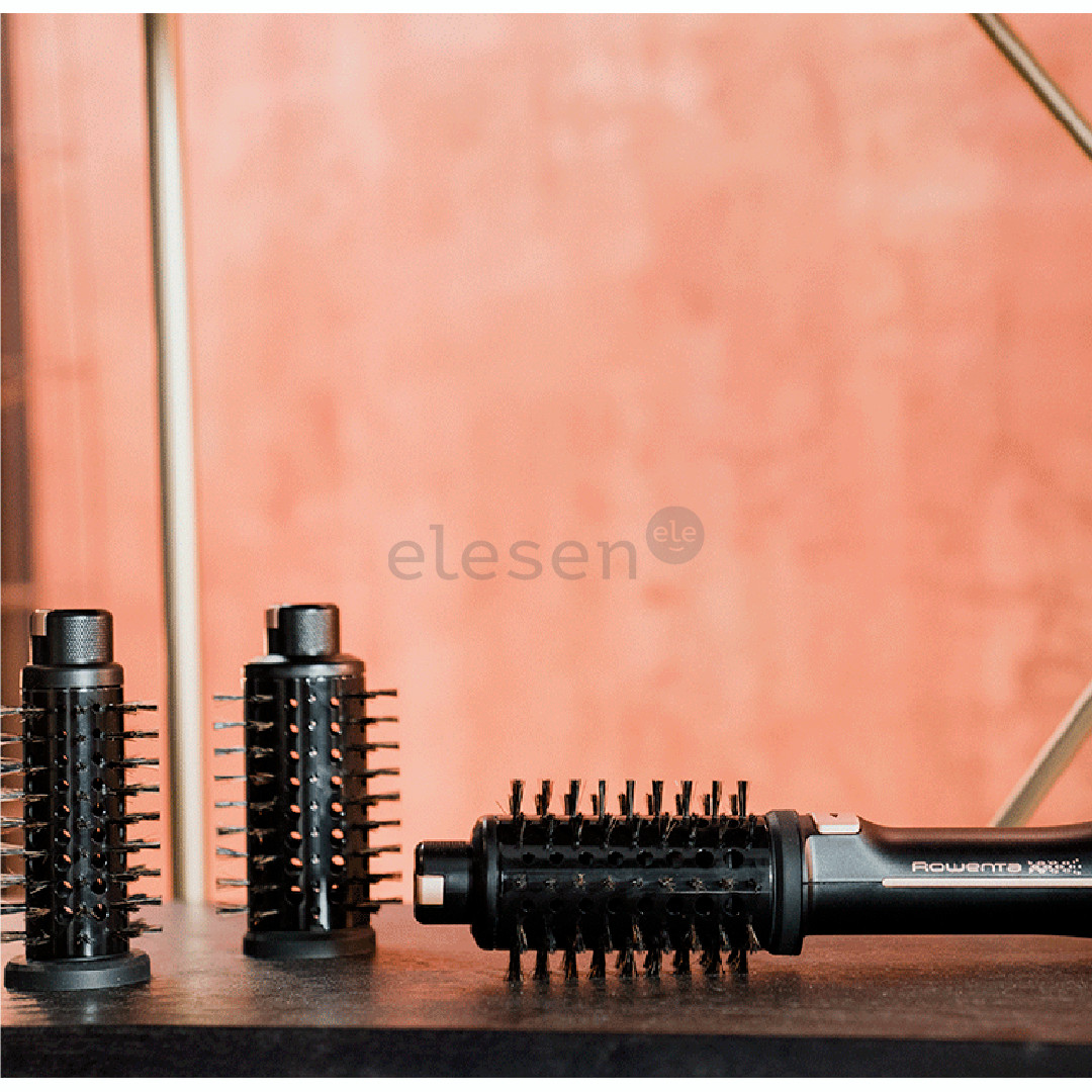 Rowenta Ultimate Experience Virtuose, juodos/vario spalvos - Plaukų formavimo šukos