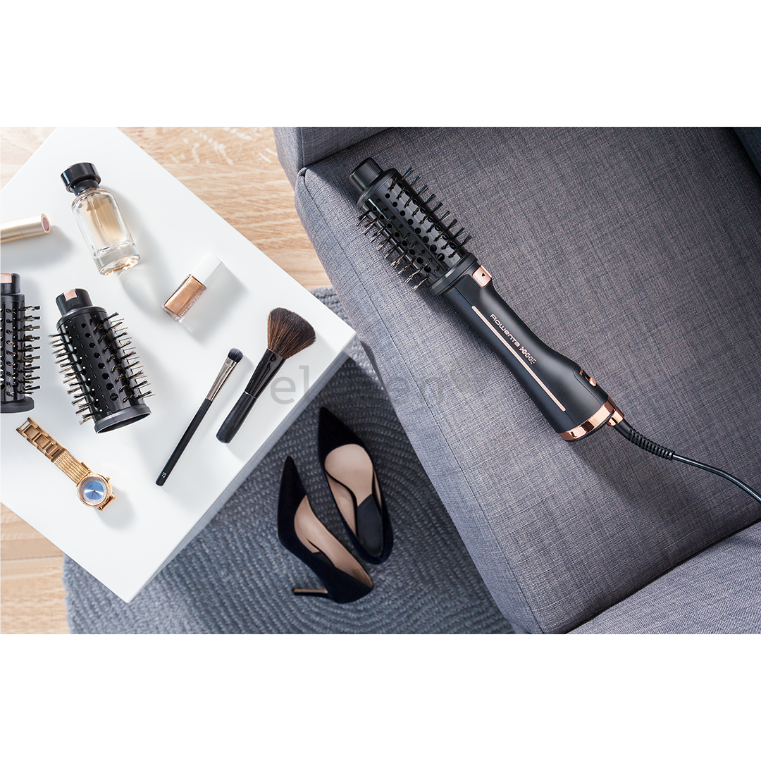 Rowenta Ultimate Experience Virtuose, juodos/vario spalvos - Plaukų formavimo šukos