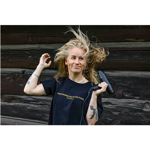 Hedgehog SOHO, 1500 W, juodas - Plaukų džiovintuvas