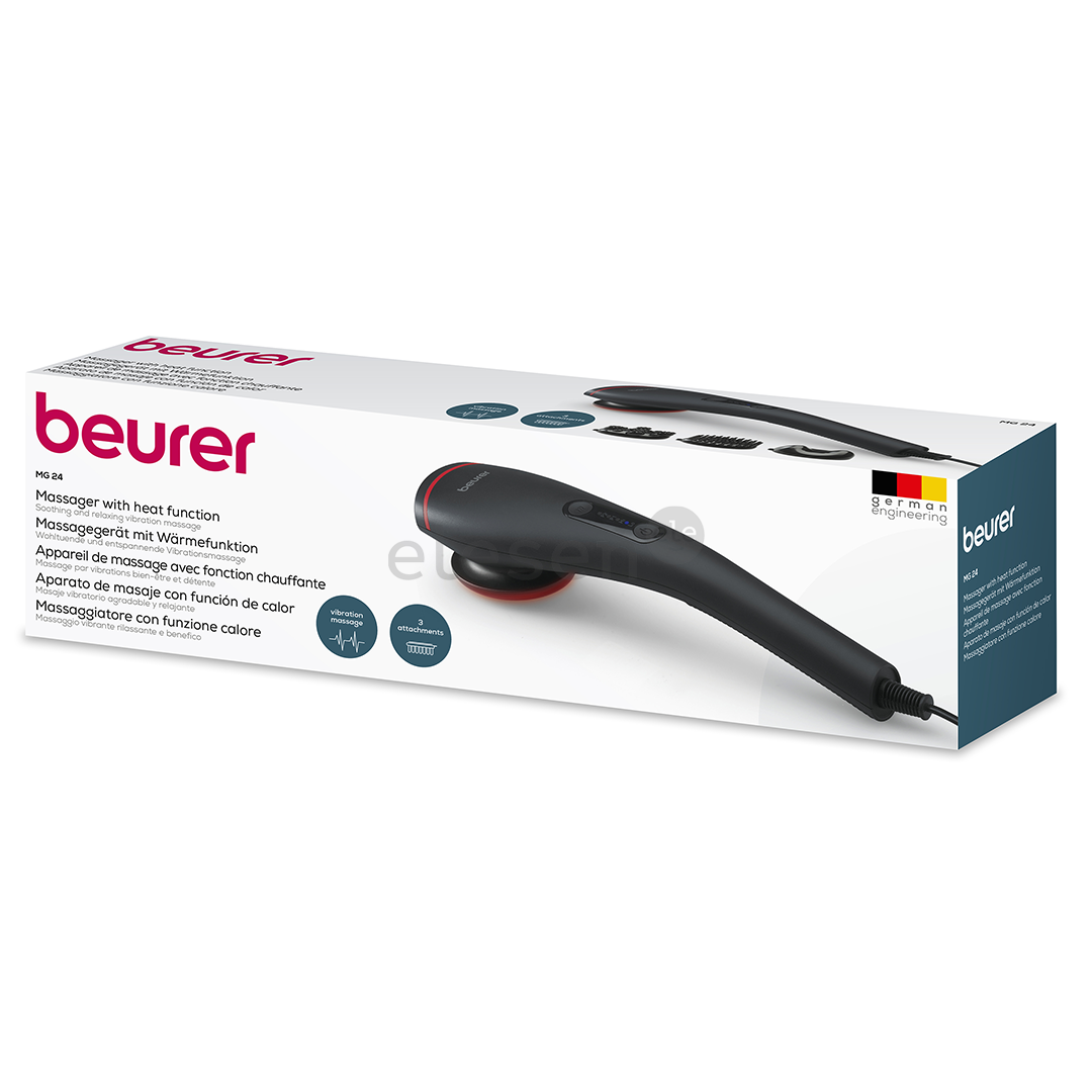 Beurer, black - Massager with heat function