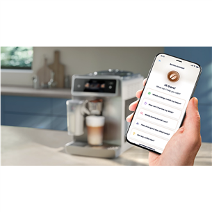 Philips Café Aromis 8000 Series, sidabro spalvos - Kavos aparatas