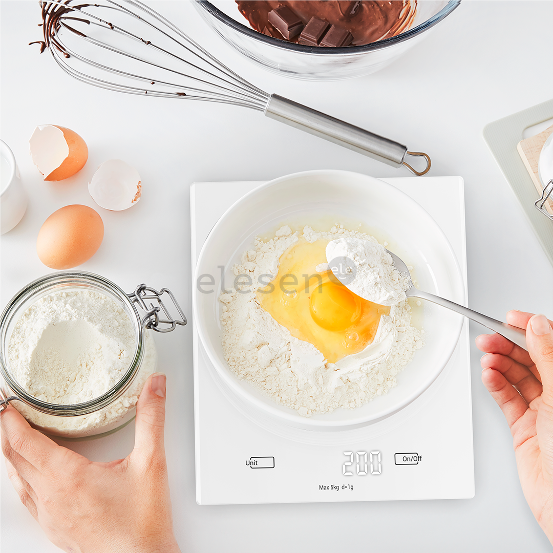 Tefal Essential, baltos - Virtuvinės svarstyklės