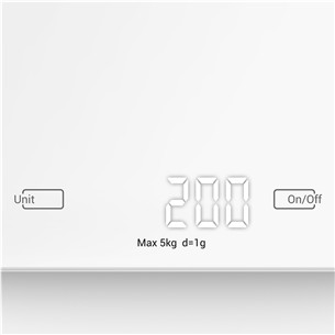 Tefal Essential, white - Kitchen scale