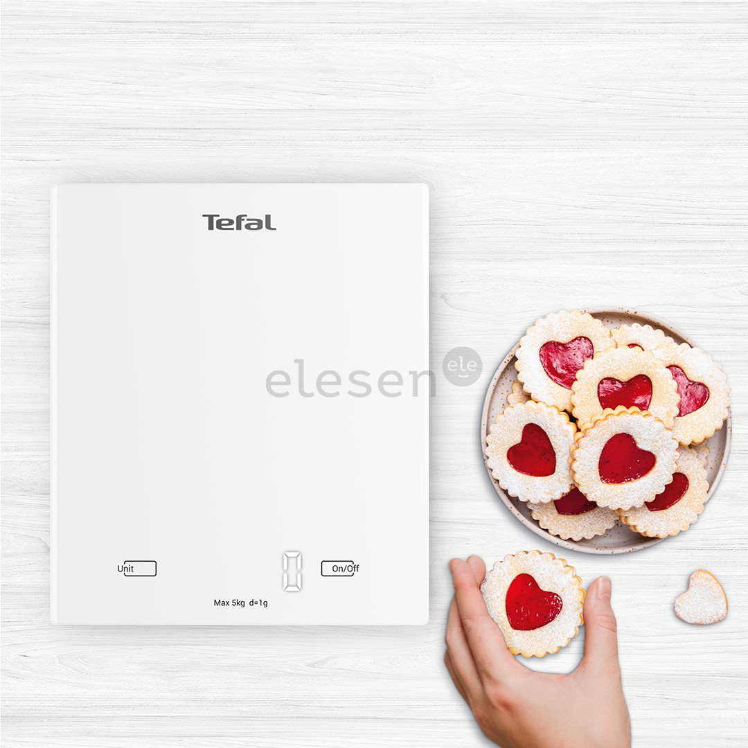 Tefal Essential, white - Kitchen scale