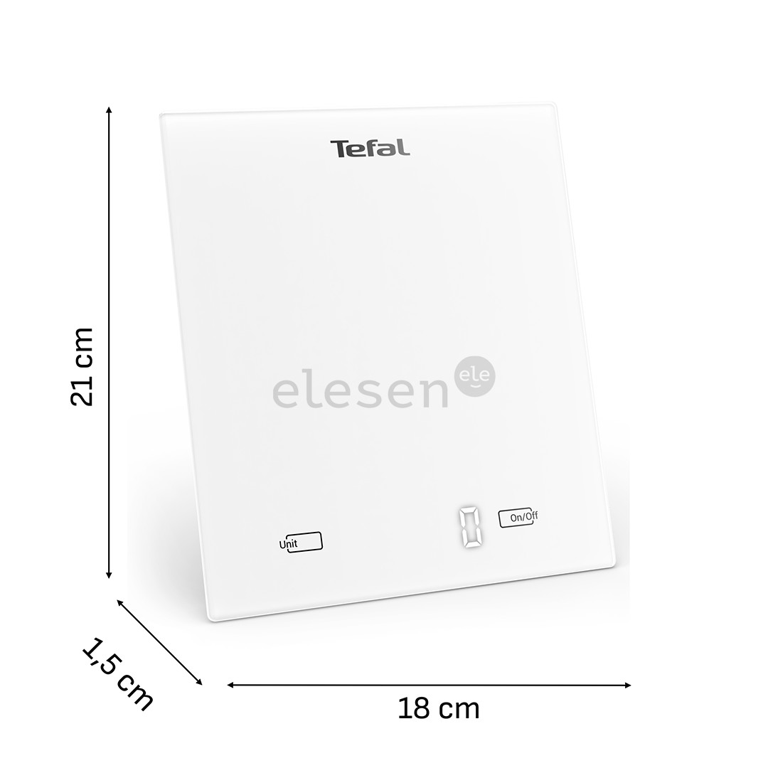 Tefal Essential, white - Kitchen scale
