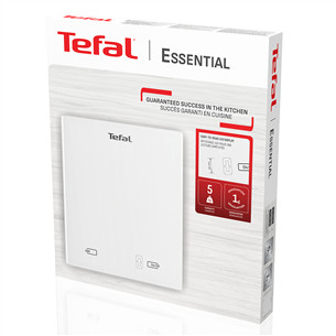 Tefal Essential, white - Kitchen scale