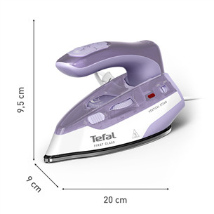 Tefal First Class, 1000 W, violetinis/baltas - Kelioninis lygintuvas