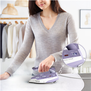 Tefal First Class, 1000 W, violetinis/baltas - Kelioninis lygintuvas